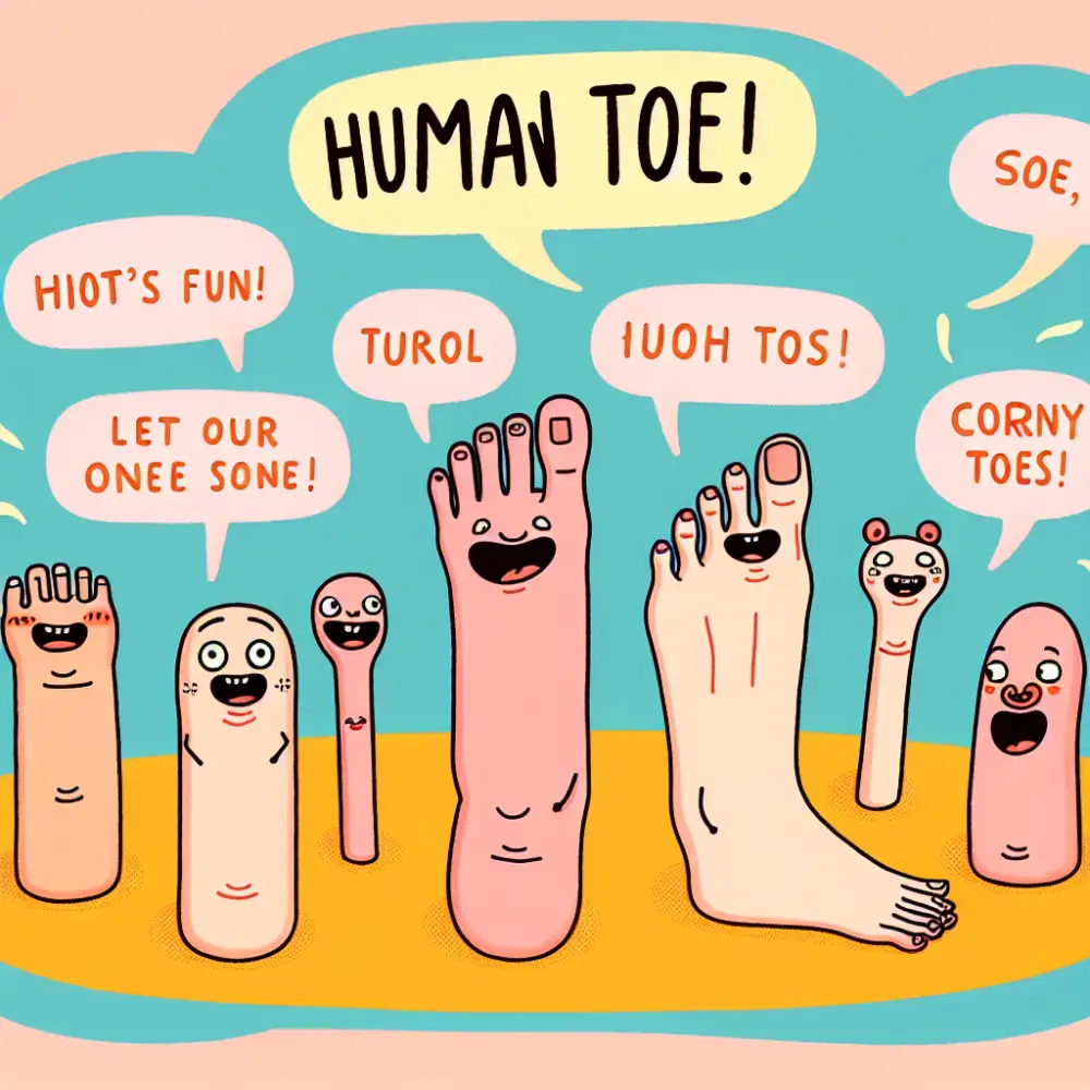 toe jokes